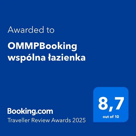 Apartment Ommpbooking Wspolna Lazienka